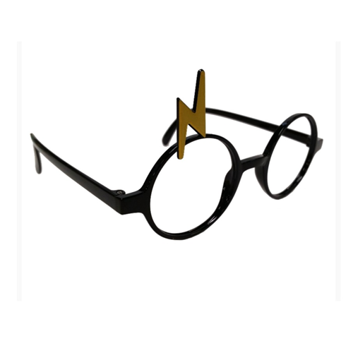 Harry Potter Glasses with Lightning Bolt - Quizzic Alley - licensed ...