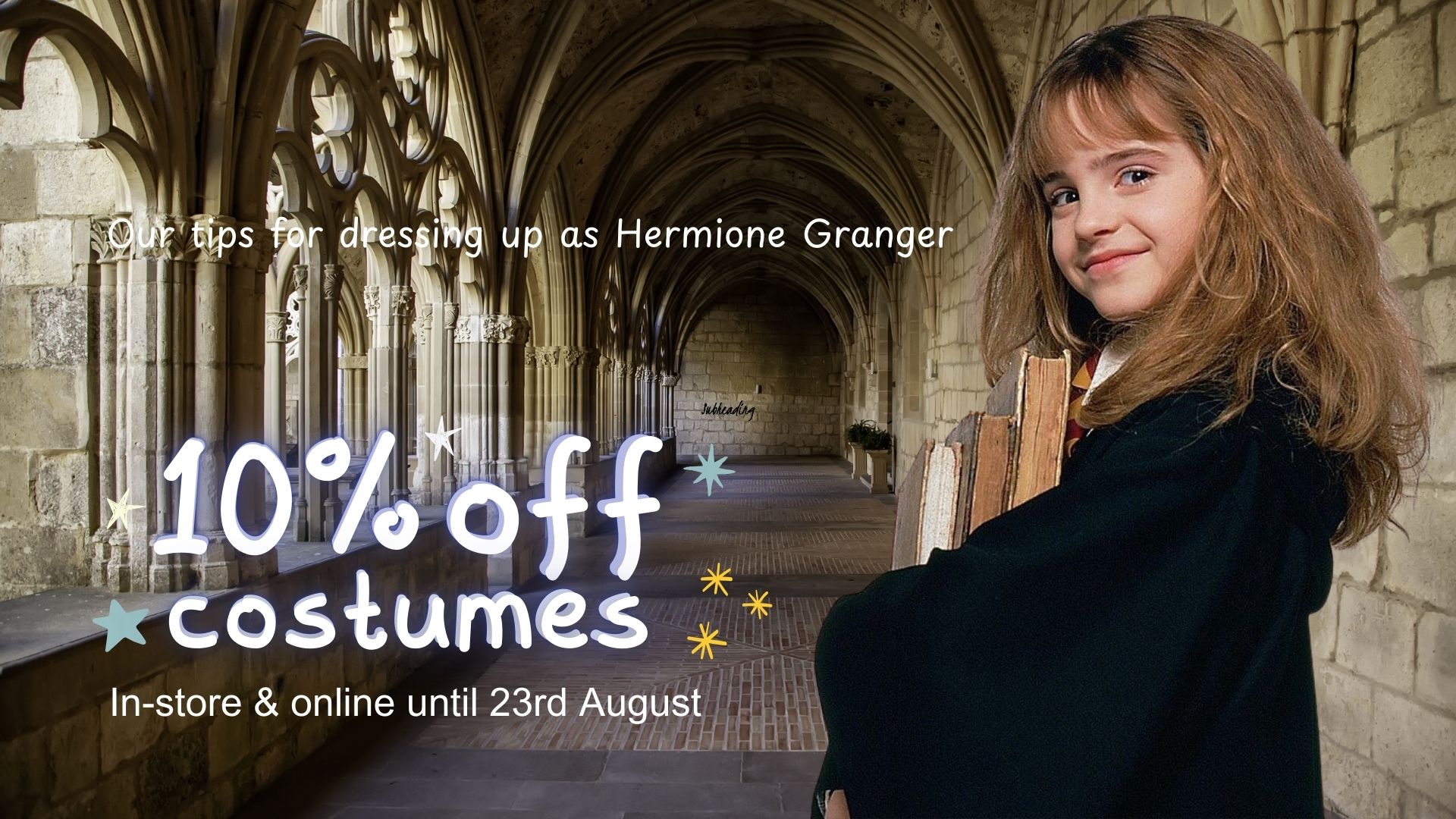 Hermione Granger - our tips for dressing up as one of our favourite witches