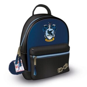 Ravenclaw Fashion Backpack with Crest Keychain