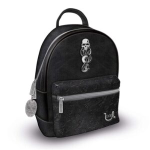 Dark Arts Fashion Backpack with Death Eater Keychain